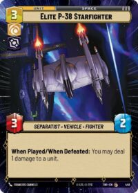Elite P-38 Starfighter (Hyperspace) - Common - 446 Inglés