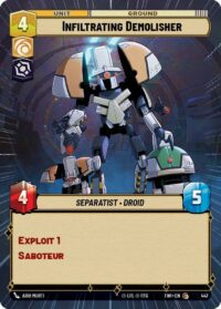 Infiltrating Demolisher (Hyperspace) - Common - 447 Inglés