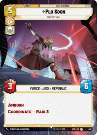Plo Koon - Koh-to-yah! (Hyperspace) - Uncommon - 461 Inglés