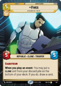 Fives - In Search of Truth (Hyperspace) - Rare - 481 Inglés