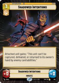 Shadowed Intentions (Hyperspace) - Rare - 485 Inglés