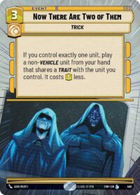Now There Are Two of Them (Hyperspace Foil) - Legendary - 490 Inglés