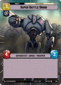 Super Battle Droid (Hyperspace) - Common - 493 Inglés