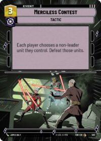 Merciless Contest (Hyperspace Foil) - Common - 500 Inglés
