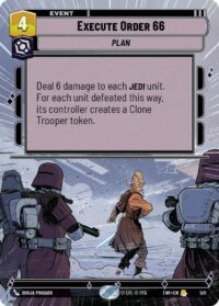 Execute Order 66 (Hyperspace) - Rare - 501 Inglés