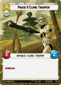 Phase II Clone Trooper (Hyperspace Foil) - Common - 503 Inglés