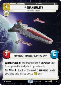 Tranquility - Inspiring Flagship (Hyperspace) - Rare - 507 Inglés