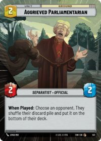 Aggrieved Parliamentarian (Hyperspace) - Common - 512 Inglés