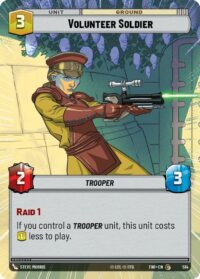 Volunteer Soldier (Hyperspace) - Common - 514 Inglés