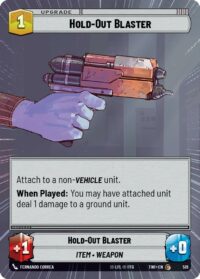 Hold-Out Blaster (Hyperspace Foil) - Common - 516 Inglés