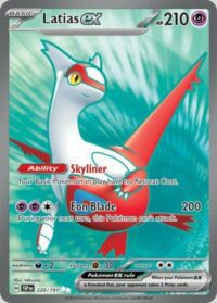 Latias ex - 220/191 - Full Art Secret Rare - Inglés