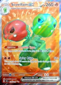 Scovillain ex - 216/191 - Full Art Secret Rare - Inglés