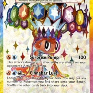 Tatsugiri ex - 226/191 - Full Art Secret Rare - Inglés