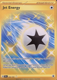 Jet Energy - 252/191 - Gold Secret Rare - Inglés