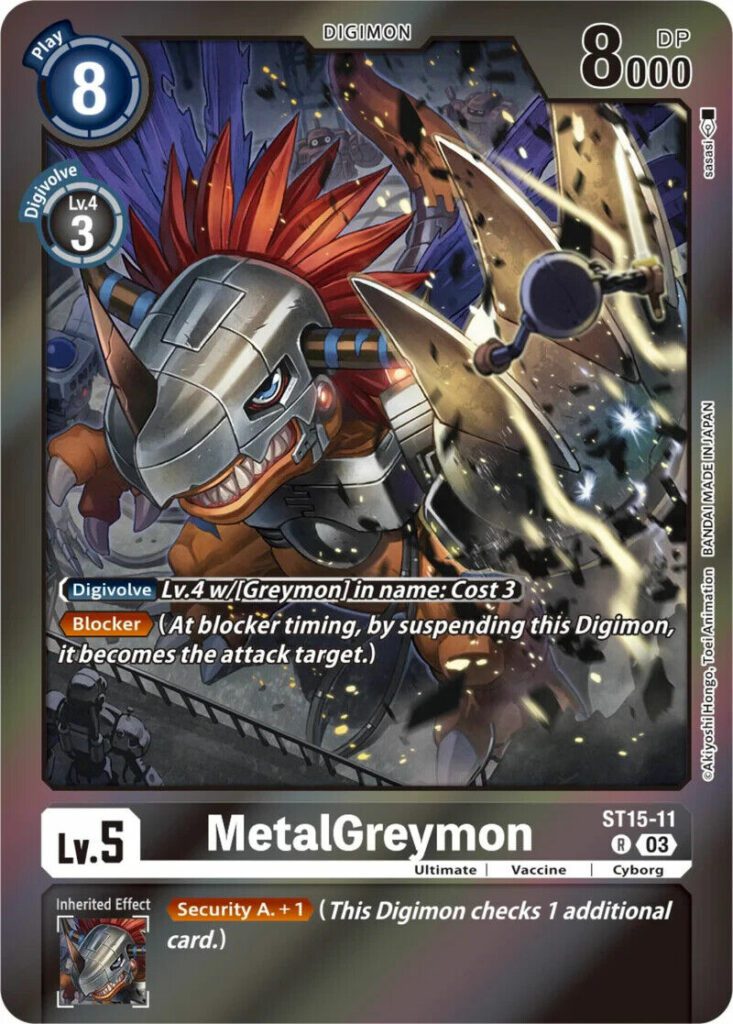 MetalGreymon - ST15-11 - Rare (Gift Box 2023 Promo)
