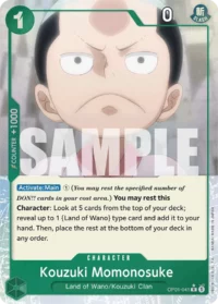 Kouzuki Momonosuke - OP01-041 - R Full Art (PRB01)