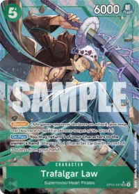Trafalgar Law - OP01-047 - SR Alternate Art (PRB01)