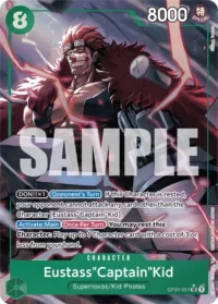 Eustass"Captain"Kid - OP01-051 - SR Alternate Art (PRB01)
