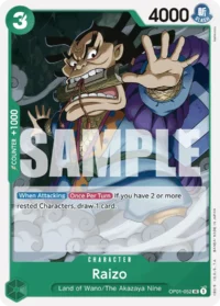 Raizo - OP01-052 - UC (PRB01)