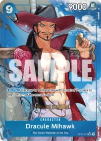 Dracule Mihawk - OP01-070 - SR Alternate Art (PRB01)