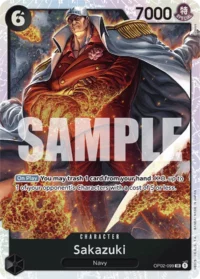 Sakazuki - OP02-099 - SR (PRB01)