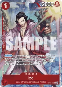 Izo - OP03-003  - R Extended Art(PRB01)