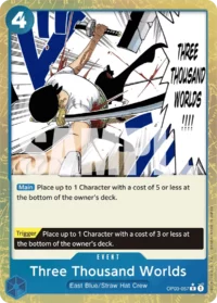 Three Thousand Worlds - OP03-057 - R Jolly Roger Foil (PRB01)