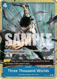 Three Thousand Worlds - OP03-057 - R Alternate Art (PRB01)