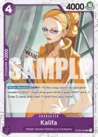 Kalifa - OP03-060 - UC Jolly Roger Foil(PRB01)