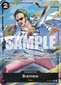 Brannew - OP03-089 - R Alternate Art (PRB01)