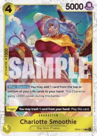 Charlotte Smoothie - OP03-110 - R Jolly Roger Foil (PRB01)