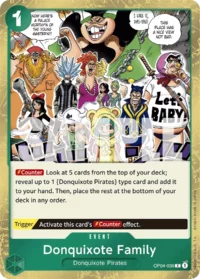 Donquixote Family - OP04-036 - C Textured Foil (PRB01)