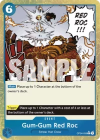Gum-Gum Red Roc - OP04-056 - R Jolly Roger Foil (PRB01)