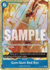 Gum-Gum Red Roc - OP04-056 - R Alternate Art (PRB01)