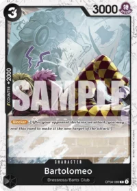 Bartolomeo - OP04-089 - R Jolly Roger Foil (PRB01)