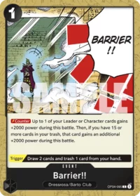 Barrier!! - OP04-095 - C (PRB01)