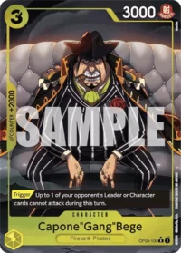 Capone"Gang"Bege - OP04-100 - R Alternate Art (PRB01)