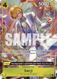 Sanji - OP04-104 - SR Alternate Art (PRB01)