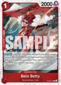 Belo Betty - OP05-015 - R  Jolly Roger Foil (PRB01)