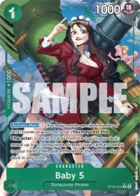 Baby 5 - OP05-034 - R Alternate Art (PRB01)