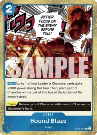 Hound Blaze - OP05-057 - R (PRB01)