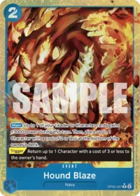 Hound Blaze - OP05-057 - R Alternate Art (PRB01)