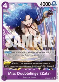 Miss Doublefinger(Zala) - OP05-073 - UC (PRB01)