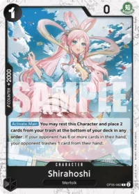Shirahoshi - OP05-082 - R Jolly Roger Foil (PRB01)