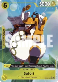 Satori - OP05-105 - R Alternate Art (PRB01)