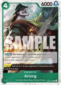 Arlong - OP06-023 - R Jolly Roger Foil (PRB01)