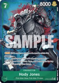 Hody Jones - OP06-035  SR Alternate Art (PRB01)