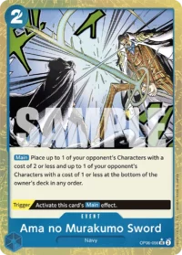 Ama no Murakumo Sword - OP06-056 - UC Jolly Roger Foil(PRB01)