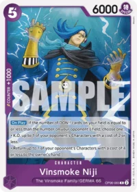Vinsmoke Niji - OP06-065 - R (PRB01)