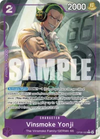 Vinsmoke Yonji - OP06-066 - C Full Art (PRB01)